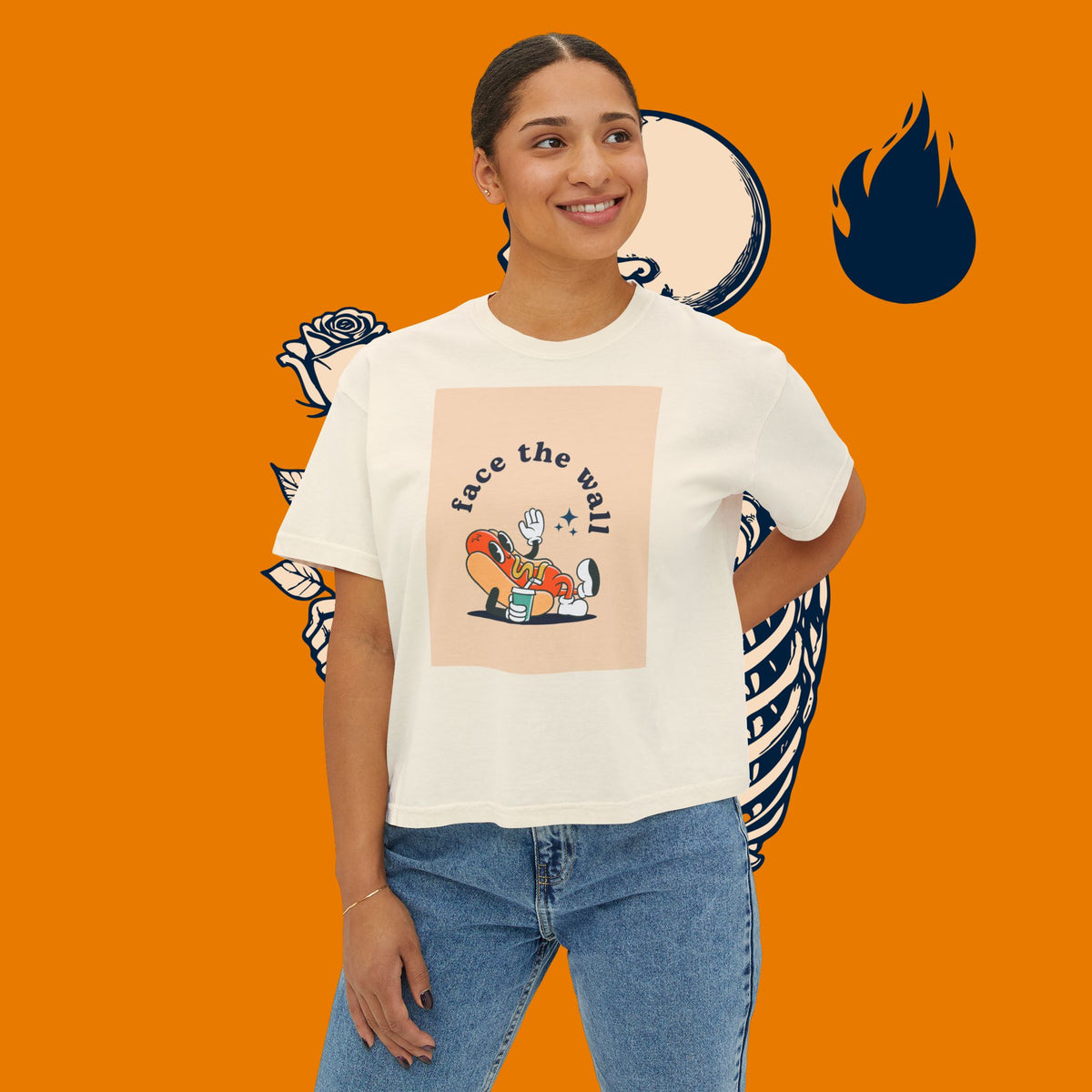 Face the Wall Boxy Tee
