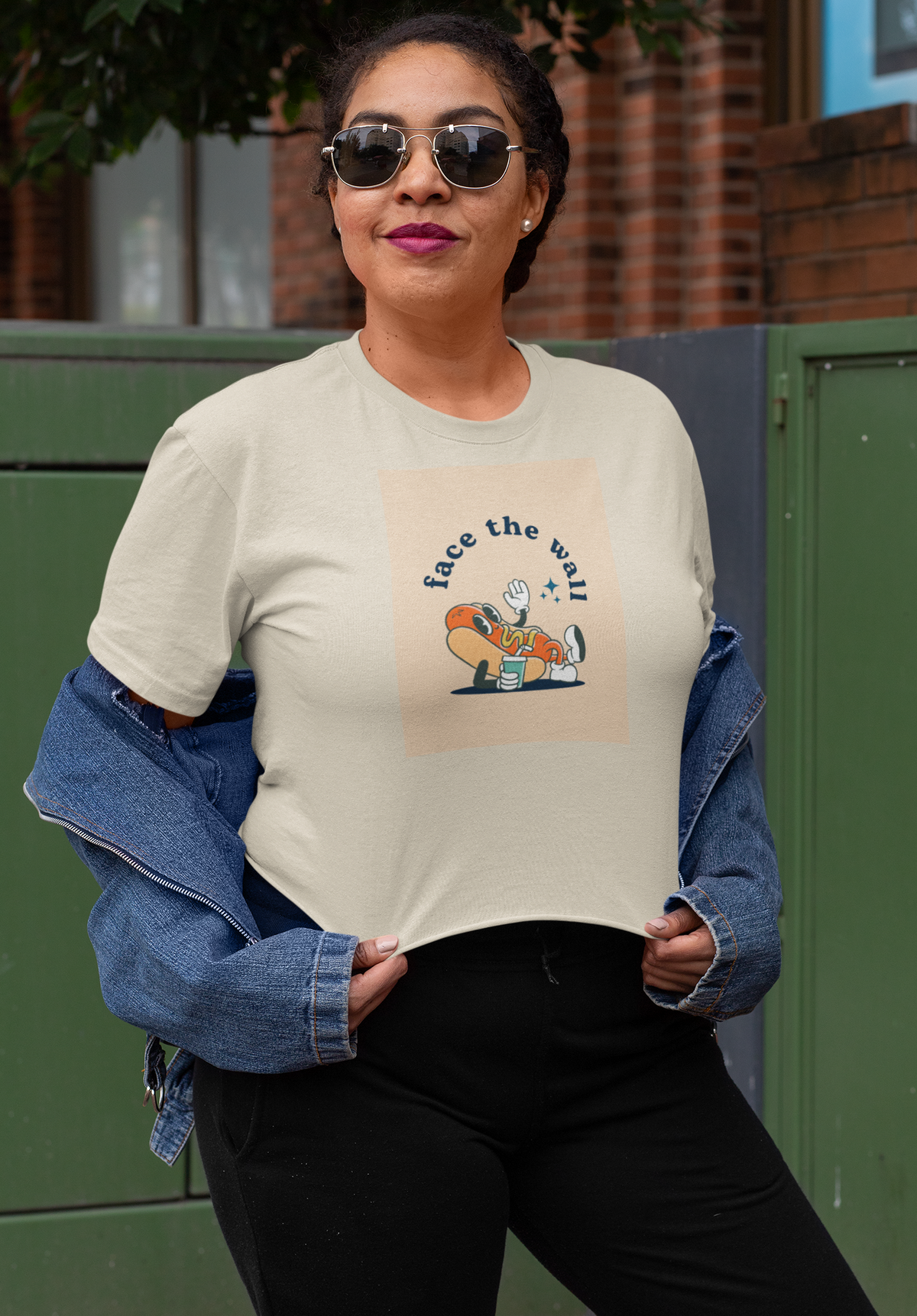 Face the Wall Boxy Tee